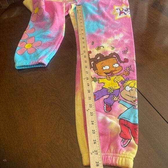 Rugrats Junior's Size S Pink Pull On Jogger Pants sweatpants unisex adult New - Picture 5 of 16